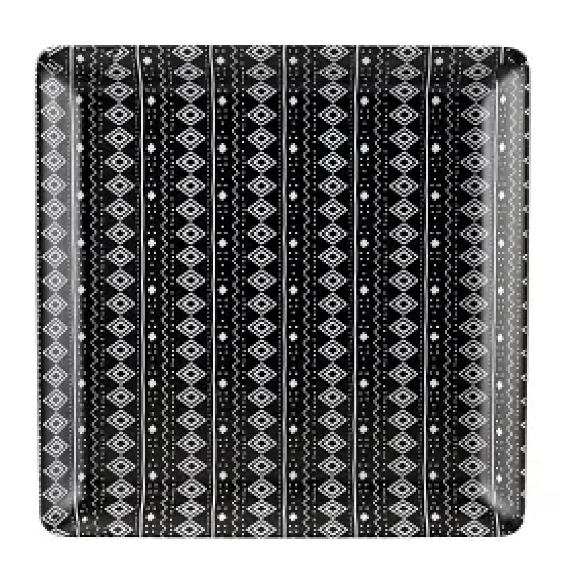 PLATEAU MELAMINE GEOMETRIQUE L 30 CM L 30 CM