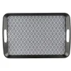 PLATEAU MELAMINE GEOMETRIQUE LL 46 CM L 31 CM