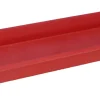 PLATEAU RECTANGULAIRE L.60CM ROUGE