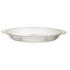 PLATEAU ROND PLASTIQUE MIRAGE D.38.5CM
