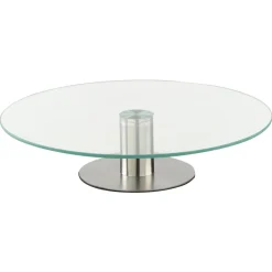 PLATEAU TOURNANT VERRE 30CM