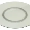 PLATEAU TOURNANT VERRE D.70CM
