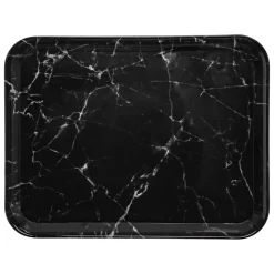 PLATEAU 33X43CM MARBRE NOIR