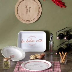 PLAT RECTANGULAIRE FOUR DOLCE VITA 25X35X7.6CM
