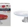 PLAT SUR PIED OXYGENE VERRE D.27CM