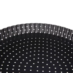 PLAT TARTE FOND AMOVIBLE METAL 28CM