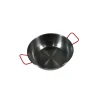 POELE ACIER POLI PROFONDE D.28CM 3.70L