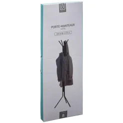 PORTE MANTEAU METAL 8 TIGES