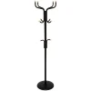 PORTE MANTEAUX 11 TIGES METAL AVEC BOULES BOIS