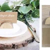 PORTE NOM RONDIN ET ETIQUETTE X3 PIECES