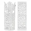 PORTE PARAPLUIES METAL BLANC H.49CM
