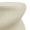 PORTE PLANTE TWIST BLANC H.60CM