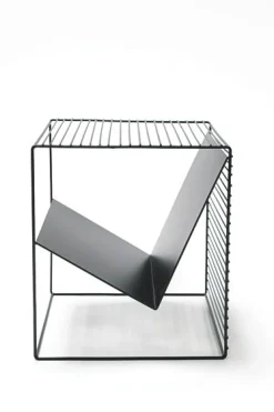 PORTE REVUE METAL NOIR