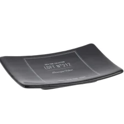 PORTE SAVON DOLOMITE IMPRIME NEO RETRO NOIR