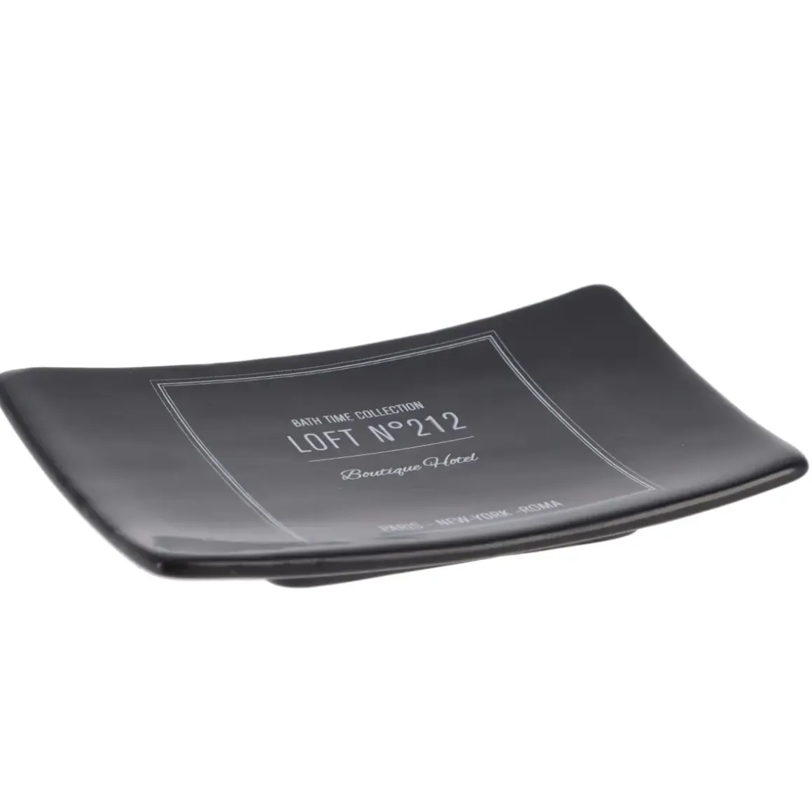 PORTE SAVON DOLOMITE IMPRIME NEO RETRO NOIR