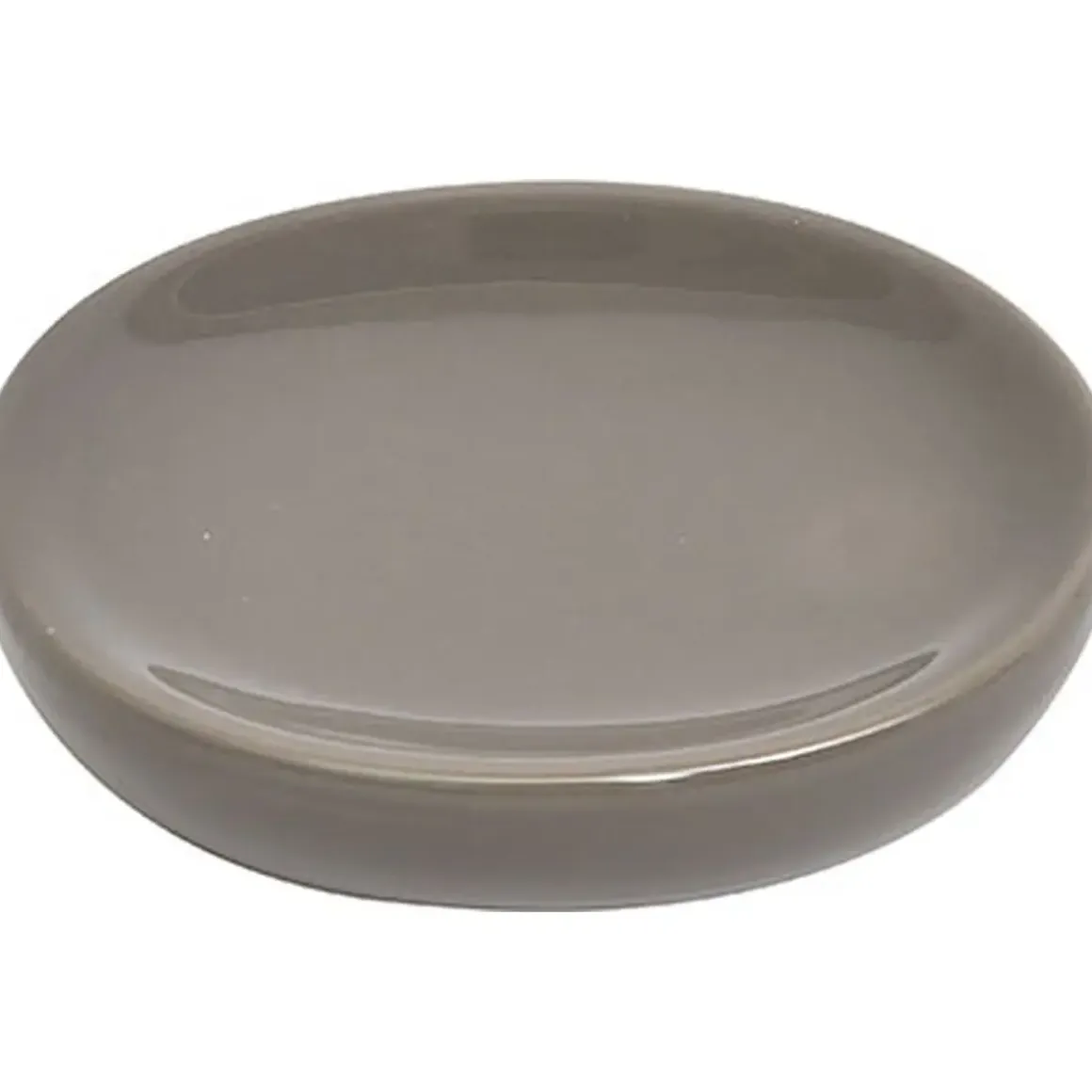 PORTE SAVON DOLOMITE OVAL TAUPE
