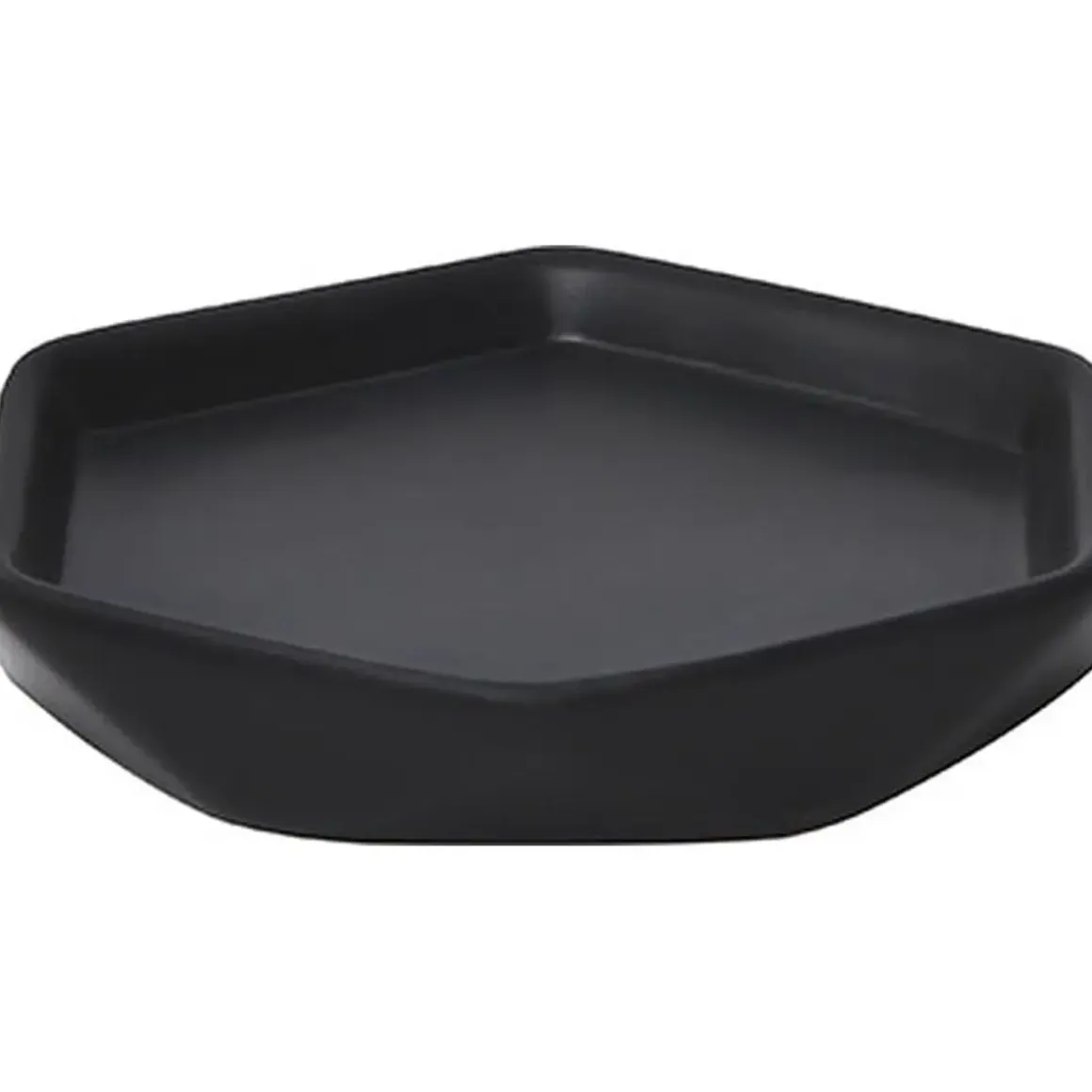PORTE SAVON GRES FORME LOSANGE NOIR
