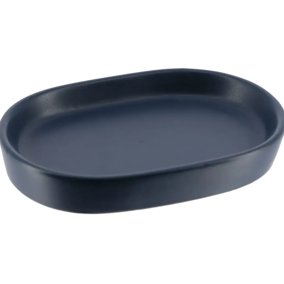 PORTE SAVON GRES UNI BLEU MARINE