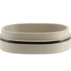 PORTE SAVON POLYRESINE OVAL FICELLE NOIR