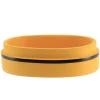 PORTE SAVON POLYRESINE OVAL OCRE NOIR