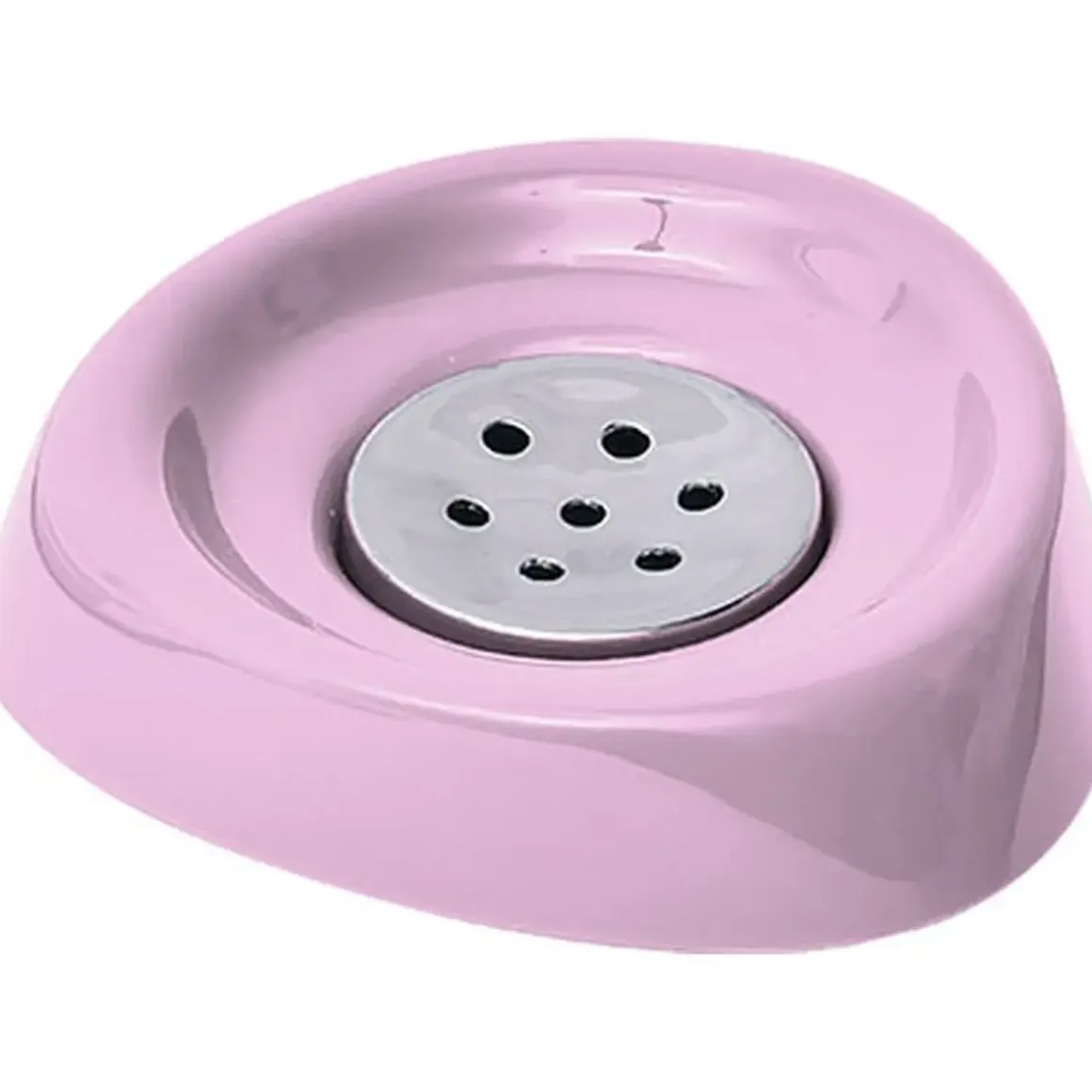 PORTE SAVON PP CONIQUE ROSE PALE