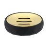 PORTE SAVON RUBBER NOIR