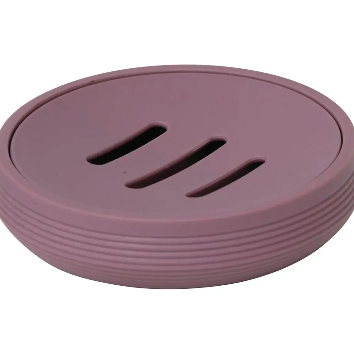 PORTE SAVON STRIE ABS ET RUBBER VIOLINE