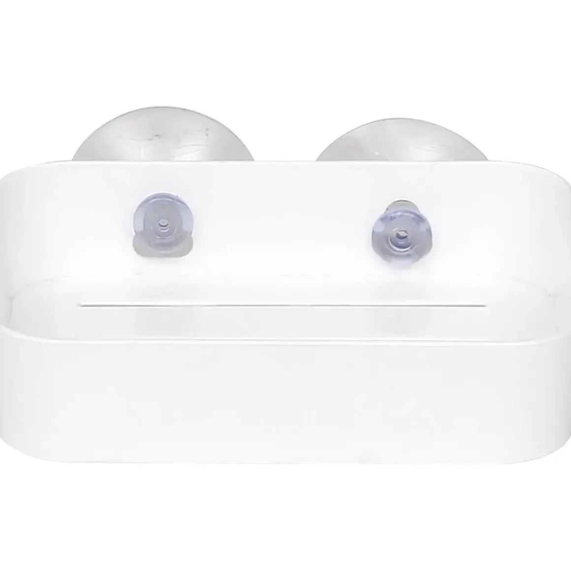 PORTE SAVON SUR VENTOUSES BLANC