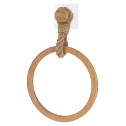 PORTE SERVIETTES BAMBOU LANIERE CORDE NATUREL