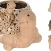 POT ANIMAL PORCELAINE 15X11.5X10.6CM