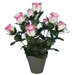 POT BOUTONS DE ROSES