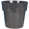 POT CERAMIQUE D.13CM GRIS 0.9L