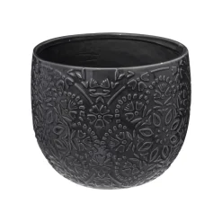 POT CERAMIQUE NIGHT D.16X13CM
