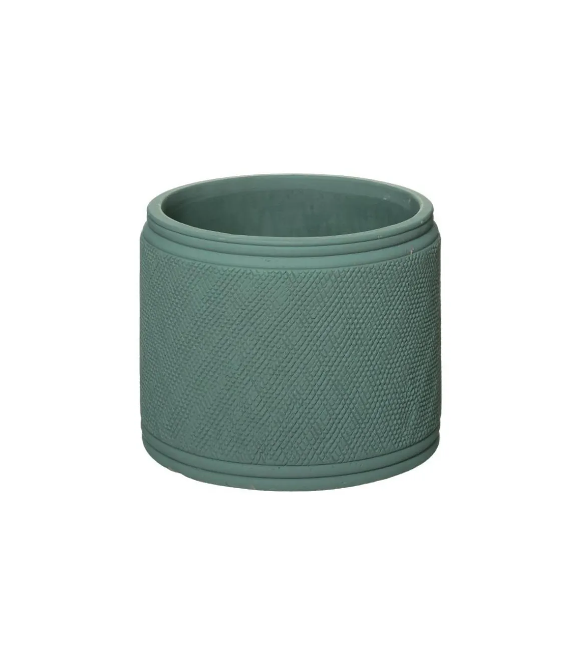 POT CIMENT CELADON HOUSE D.20X18CM