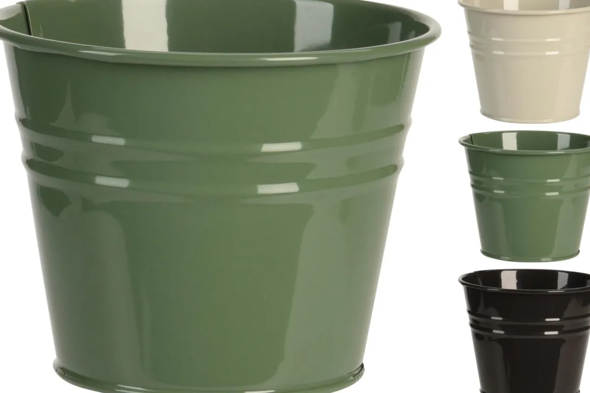 POT FLEUR METAL