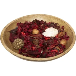 POT POURRI PAOLA AVEC PLATEAU BOIS FRUITS ROUGES 140G