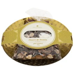 POT POURRI PLATEAU METAL JASMIN 140G