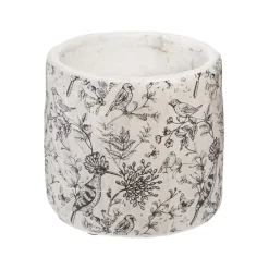 POTS RONDS CIMENT USE HIVER D.14X14X14CM