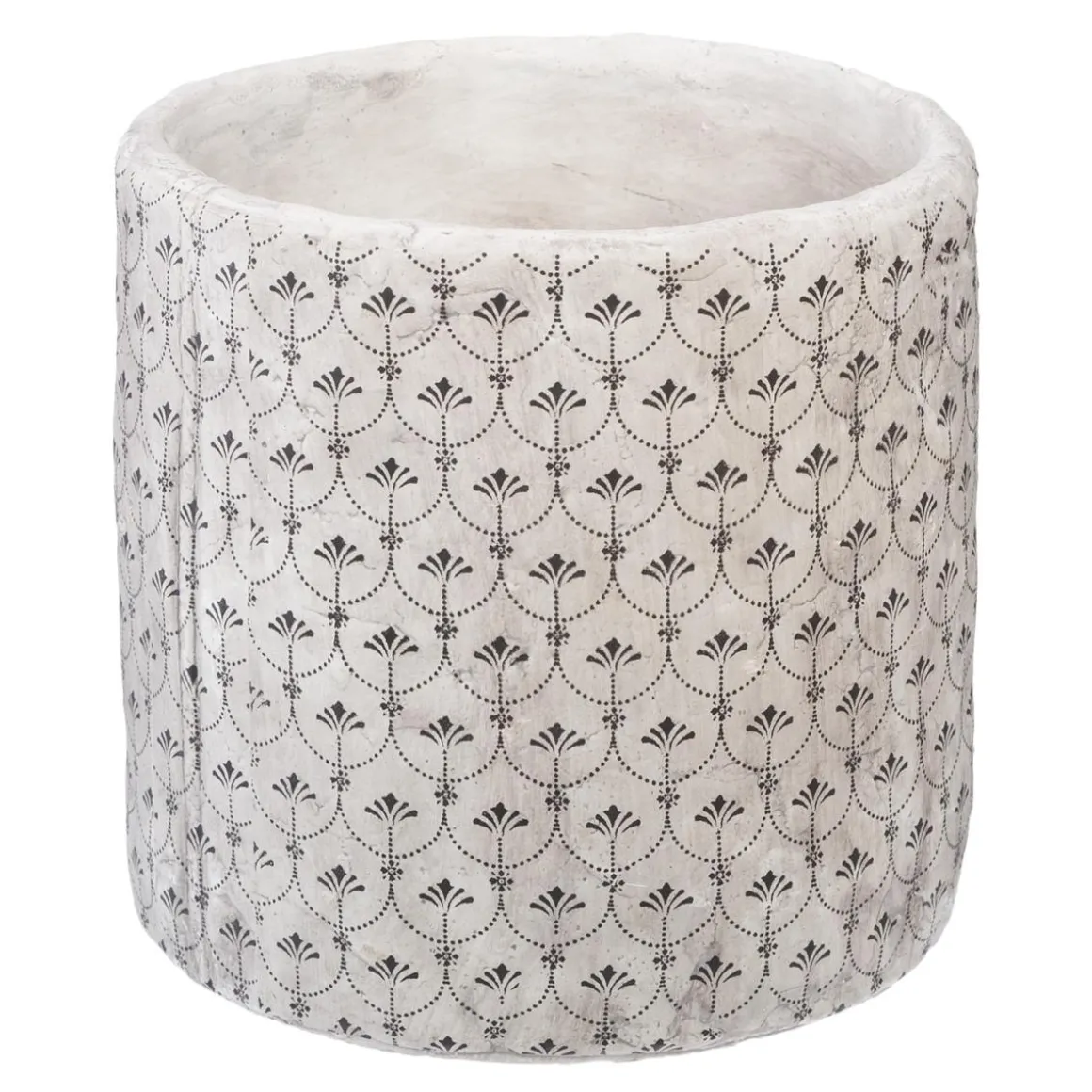 POTS RONDS CIMENT USE HIVER D.14X14X14CM