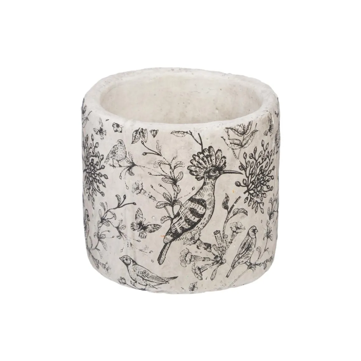 POTS RONDS CIMENT USE HIVER D.8X8X8CM
