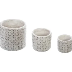POTS RONDS CIMENT USE HIVER D.8X8X8CM