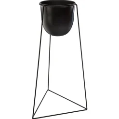 POT SUPPORT METAL LIVING D.27X24X60CM