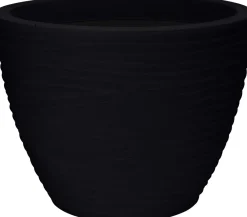 POT VAGUES GRIS ANTHRACITE 50X38CM