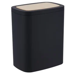 POUBELLE FACON BAMBOU 5L NOIR