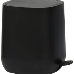 POUBELLE FREIN DE CHUTE CARREE 5L NOIR