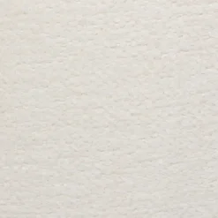 POUF BOUCLETTE AMEA BLANC D.39CM