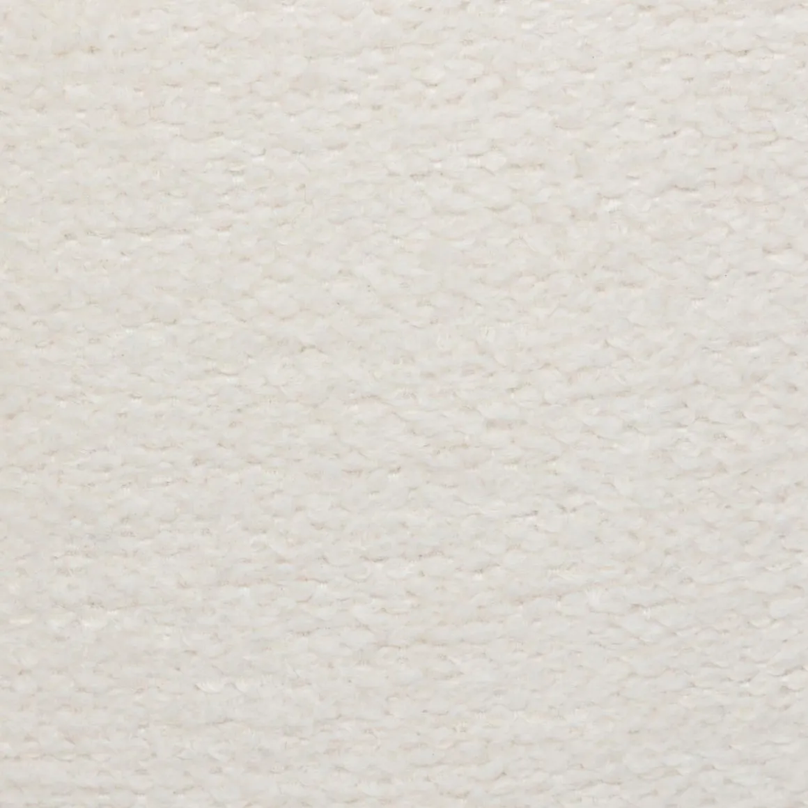 POUF BOUCLETTE AMEA BLANC D.39CM