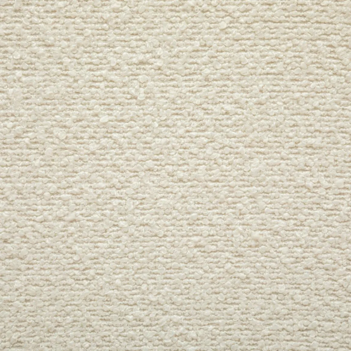 POUF BOUCLETTE SEVI BLANC