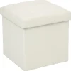 POUF PLIABLE BEIGE LYSANDRE
