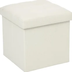 POUF PLIABLE BEIGE LYSANDRE